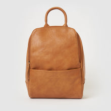 Load image into Gallery viewer, Ziggi Vegan Leather Backpack  - Tan Leather Colour backpack - Urban Originals - Papaya Lane