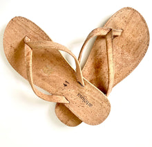 Load image into Gallery viewer, Cork Flip Flops - Vegan Thongs - Fairtrade Sandals by Artelusa Portugal - Final units!