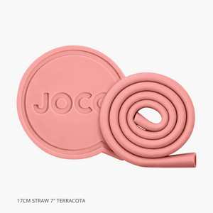 Joco Roll Reusable Straw 17cm Terracotta 7"